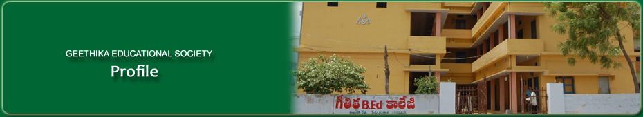 GEETHIKA EDUCATIONAL SOCIETY